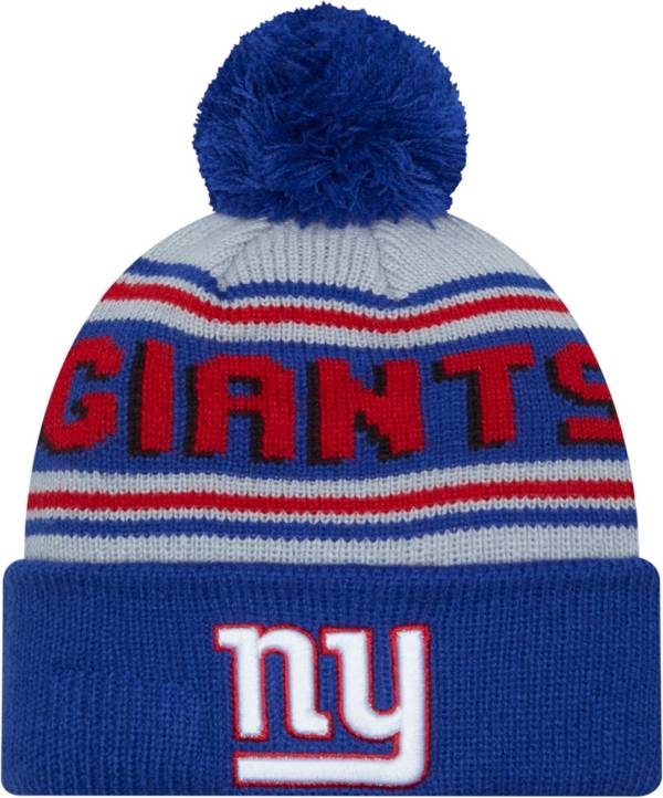 Ny giants pom pom sales hat