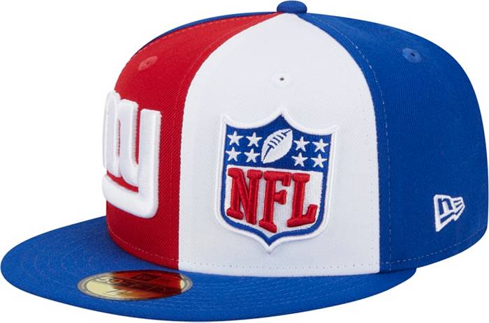 New Era Men's New York Giants 2023 Sideline Pinwheel 59Fifty Fitted Hat