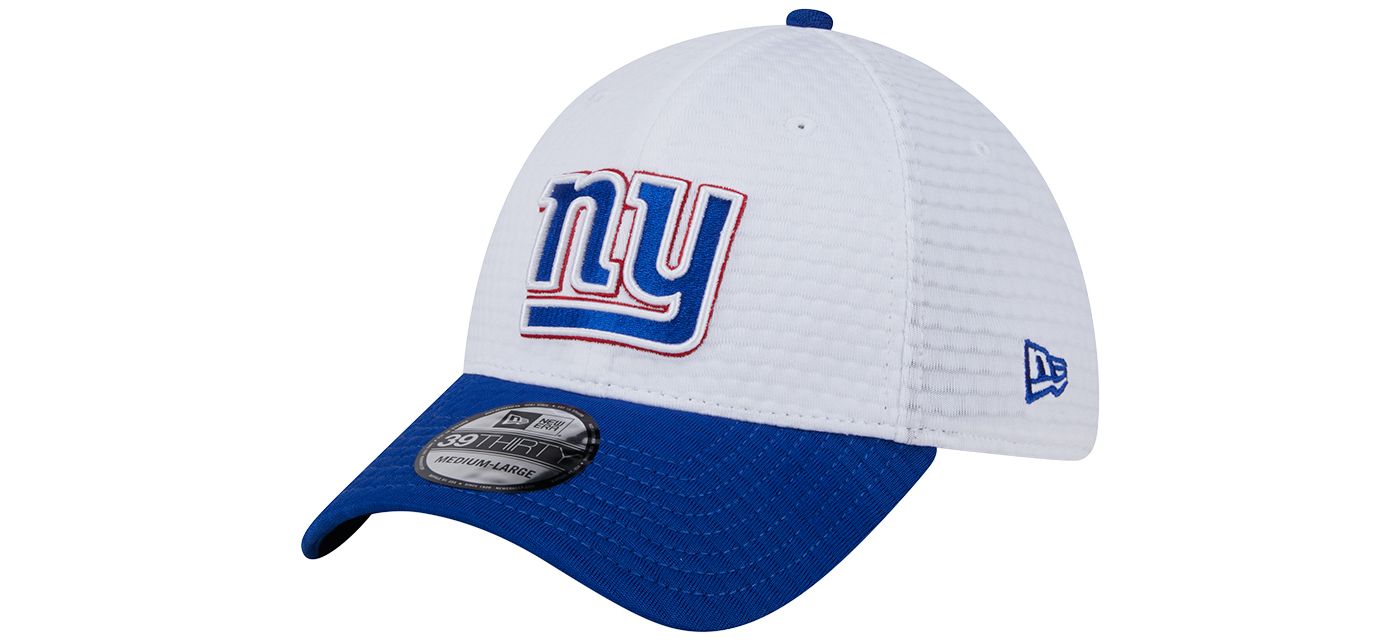 New Era Men s New York Giants 2024 Training Camp 39Thirty White Stretch Fit Hat Dick s Sporting Goods