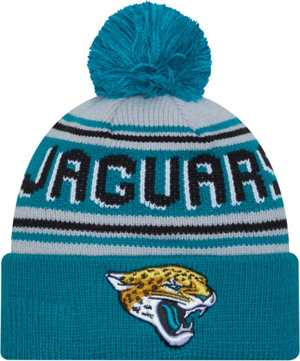 New Era Men's Jacksonville Jaguars Teal Cheer Knit Beanie