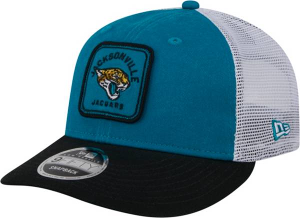 Jacksonville Jaguars New Era 20th Anniversary Patch Logo 59FIFTY Fitted Hat  - White