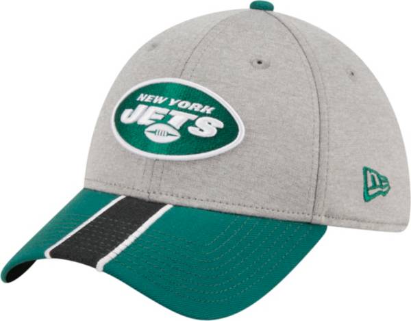 New York Jets New Era 39thirty Fitted Hat Unisex Dark Gray