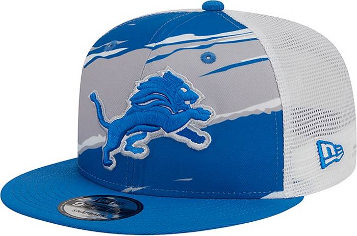 New Era Men's Detroit Lions Tear Team Color 9Fifty Adjustable Trucker Hat