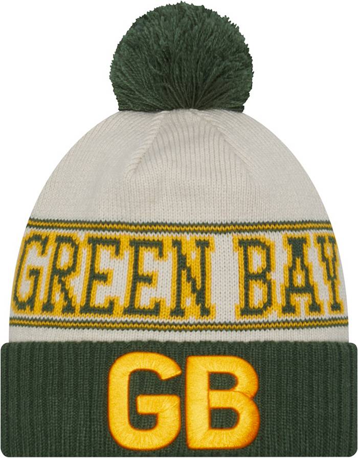 New Era Men's Green Bay Packers 2023 Sideline Blue Historic Knit