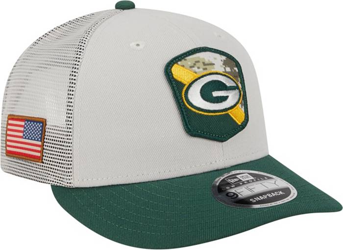 New Era Men's Green Bay Packers 2023 Salute to Service Low-Profile 9Fifty  Stone Adjustable Hat