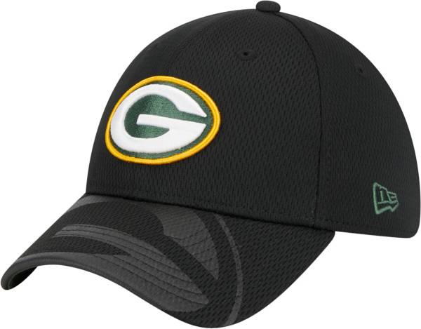 Dick's Sporting Goods New Era Men's Green Bay Packers Sideline 39Thirty  Chrome White Stretch Fit Hat