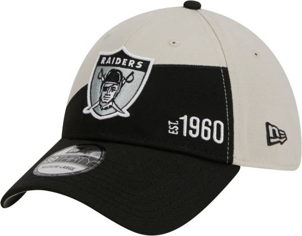 New Era Men's Las Vegas Raiders 2023 NFL Draft 39THIRTY Stretch Fit Hat - M/L Each