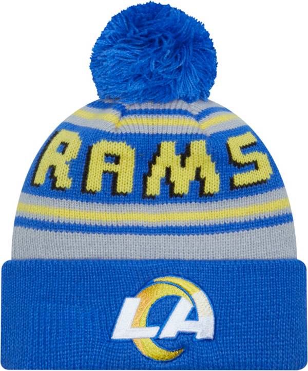 New Era Men's Los Angeles Rams Blue Cheer Knit