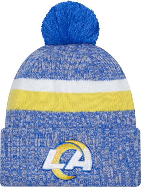 Reversible Blue & Plaid Beanie Cap - Los Angeles Rams NFL Football