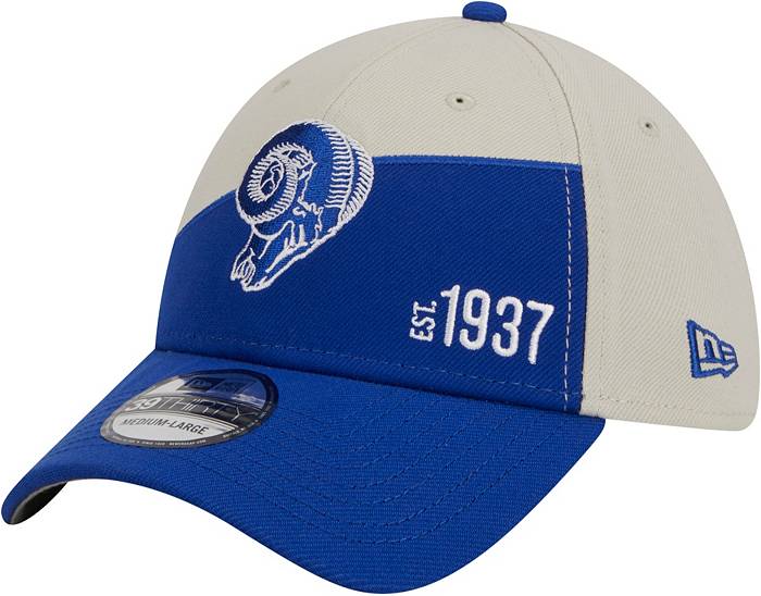 Los Angeles Rams New Era 2023 Sideline 39THIRTY Flex Hat - Gray/Black