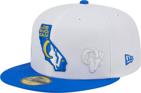 New Era Men's Los Angeles Rams Game Adjustable Grey Bucket Hat