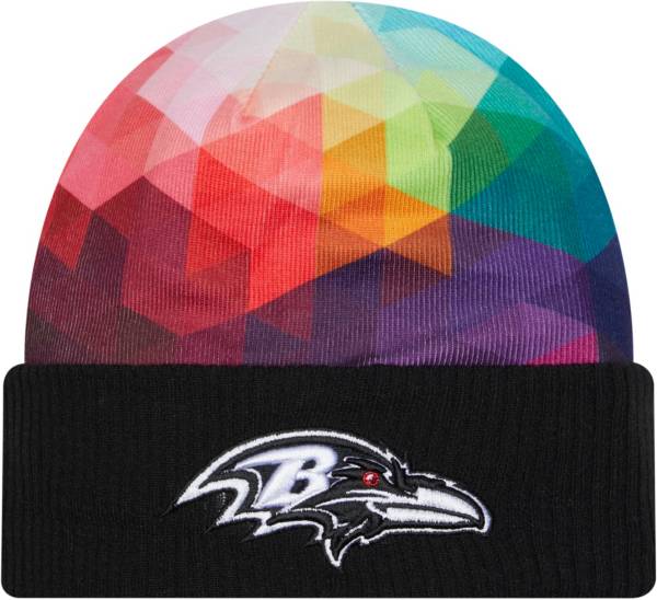 New Era Men's Baltimore Ravens 2023 Crucial Catch Knit Beanie