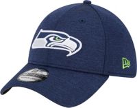 Youth Navy/White Seattle Seahawks Core Lockup Adjustable Hat