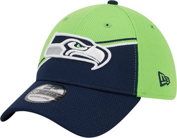 New Era Men's Seattle Seahawks 2023 Sideline Alternate Blue 39Thirty Stretch Fit Hat product image