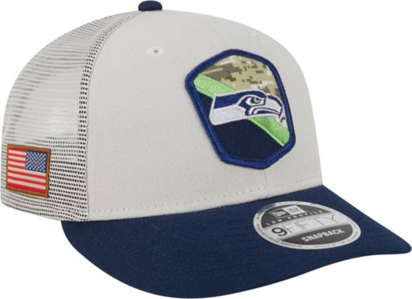 New Era Men's Seattle Seahawks 2023 Salute to Service Low-Profile 9Fifty Stone Adjustable Hat product image