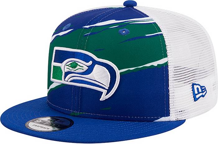 New Era Men's Seattle Seahawks Tear Team Color 9Fifty Adjustable Trucker Hat  | Dick's Sporting Goods