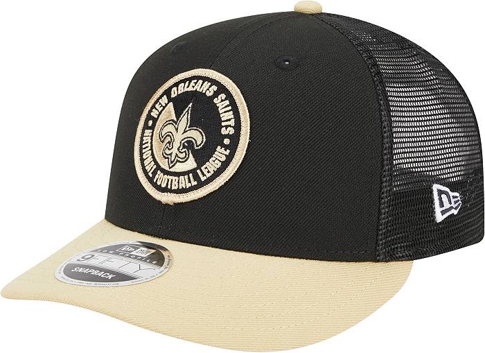 Men's New Era Cream/Black New Orleans Saints 2023 Sideline Historic 9FIFTY  Snapback Hat