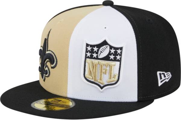 Men's New Era Black Orleans Saints 2023 NFL Training Camp 59FIFTY Fitted Hat