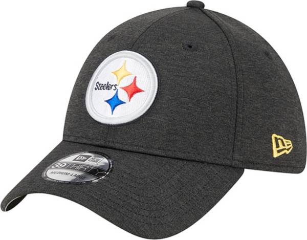 Pittsburgh Steelers New Era 9FORTY Stretch Camo Sideline Training Hat