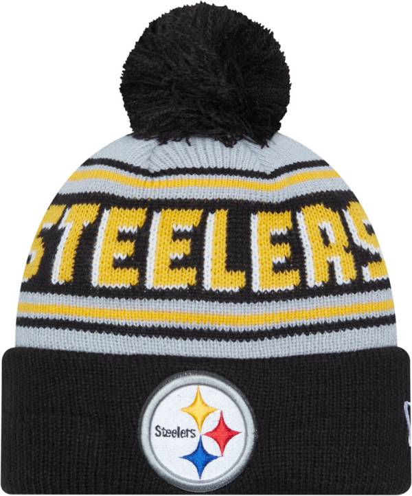 Pittsburgh Steelers Youth New Era 2023 Sideline Sport Knit Hat