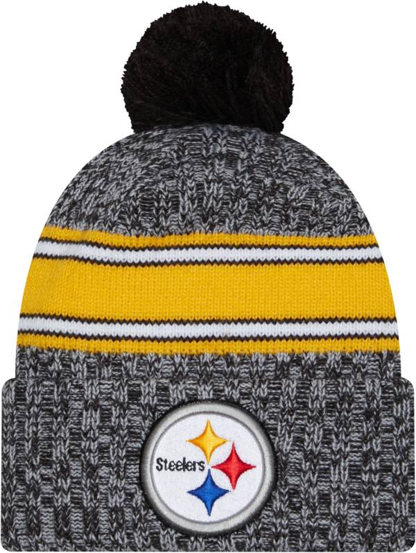 New Era Men's Pittsburgh Steelers 2023 Sideline Sport Knit Beanie