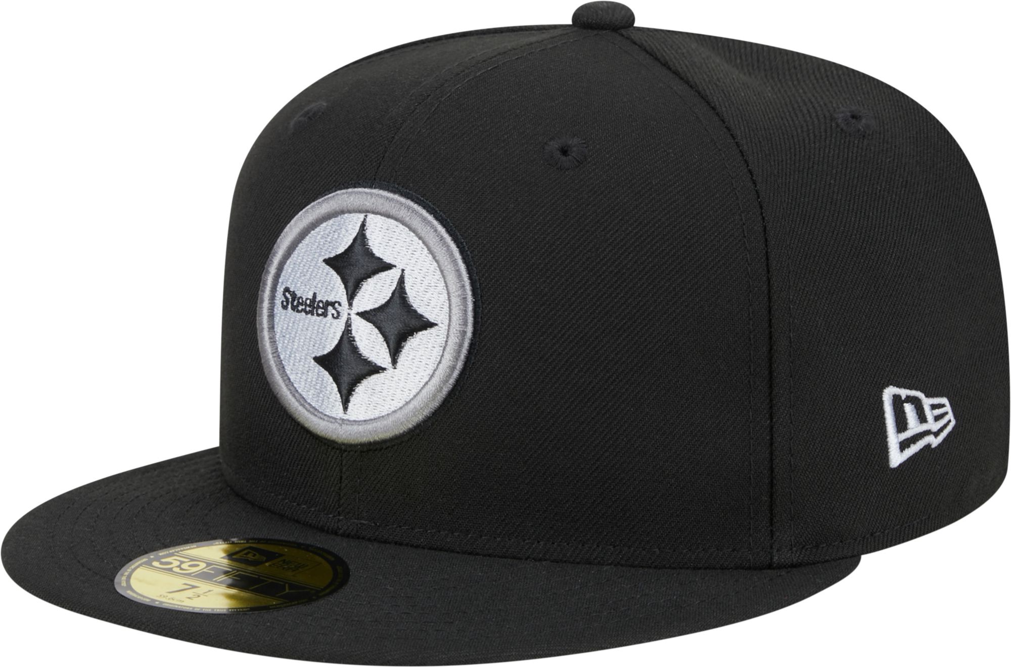 New Era Men's Pittsburgh Steelers 2023 Inspire Change Black 59Fifty Fitted Hat