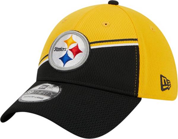 New Era Men's Pittsburgh Steelers 2023 Sideline Alternate Black 39Thirty  Stretch Fit Hat