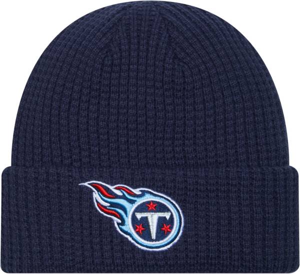 New Era Men's Tennessee Titans Prime Team Color Knit Beanie