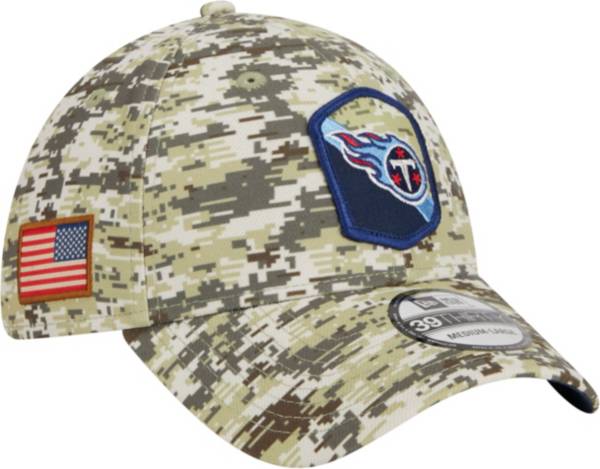 New Era Men's Tennessee Titans 2023 Salute to Service 39Thirty Camo Stretch Fit Hat product image