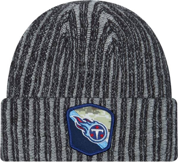 New Era Men's Tennessee Titans 2023 Salute to Service Black Knit Beanie product image
