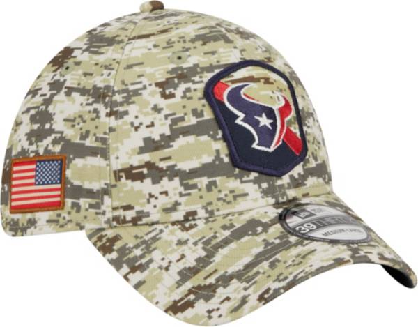 Men's Nike Brown Houston Texans 2023 Salute to Service Sideline T-Shirt Size: Medium