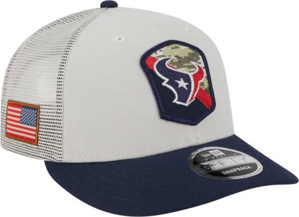 New Era Men's Houston Texans 2023 Salute to Service Low-Profile 9Fifty  Stone Adjustable Hat