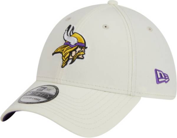 Men's Minnesota Vikings Distinct 39Thirty Grey Stretch Fit Hat