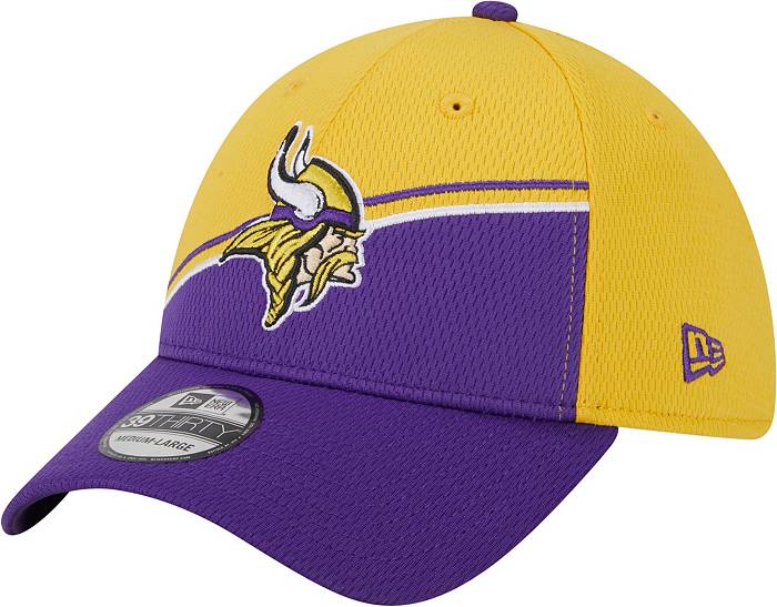 Minnesota Vikings 2021 NFL SIDELINE HOME Purple Fitted Hat