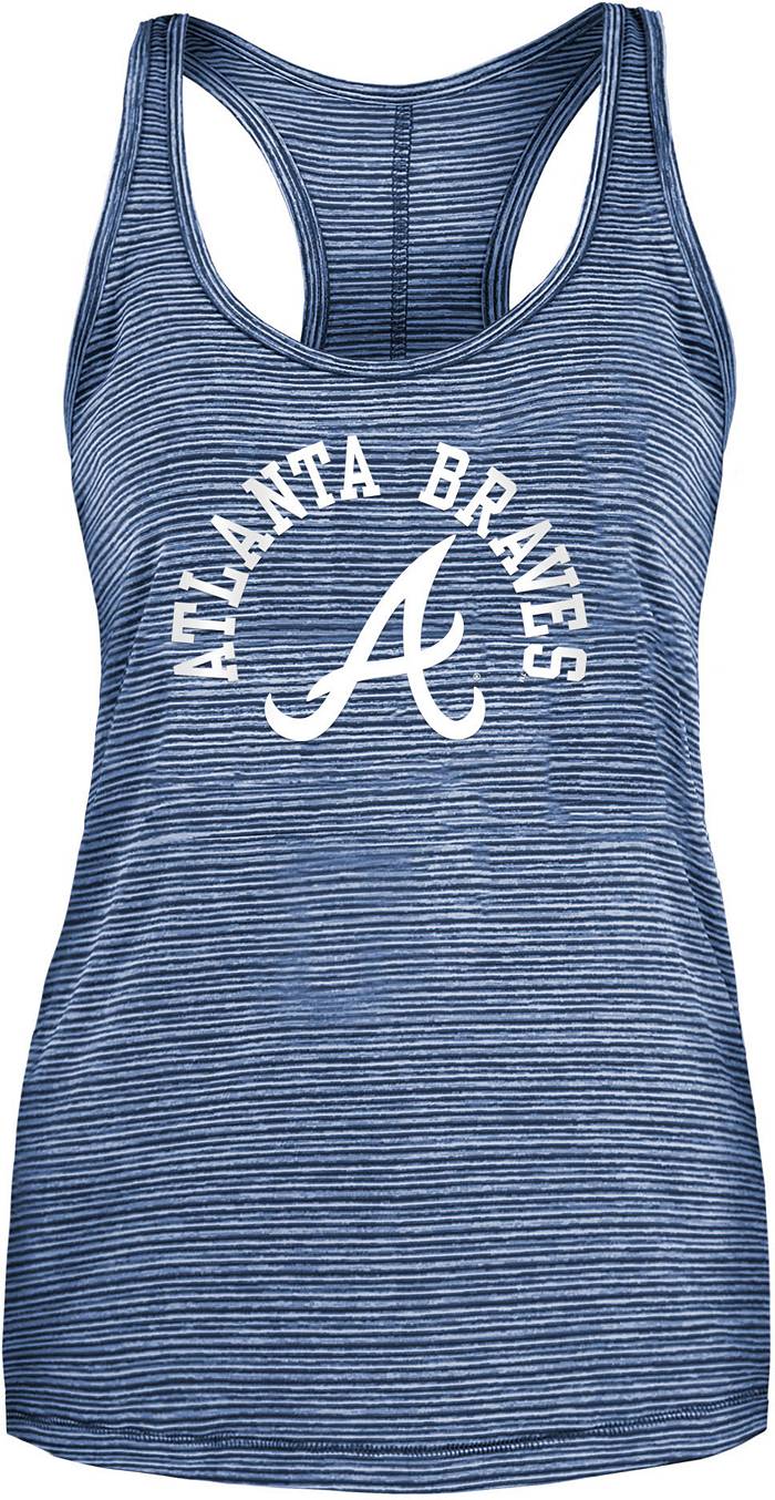New Era Women's Atlanta Braves Navy T-Shirt