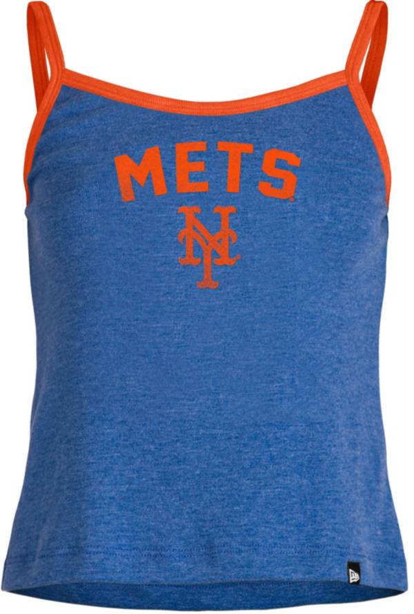 New Era Women's New York Mets Blue Throwback Tank Top product image