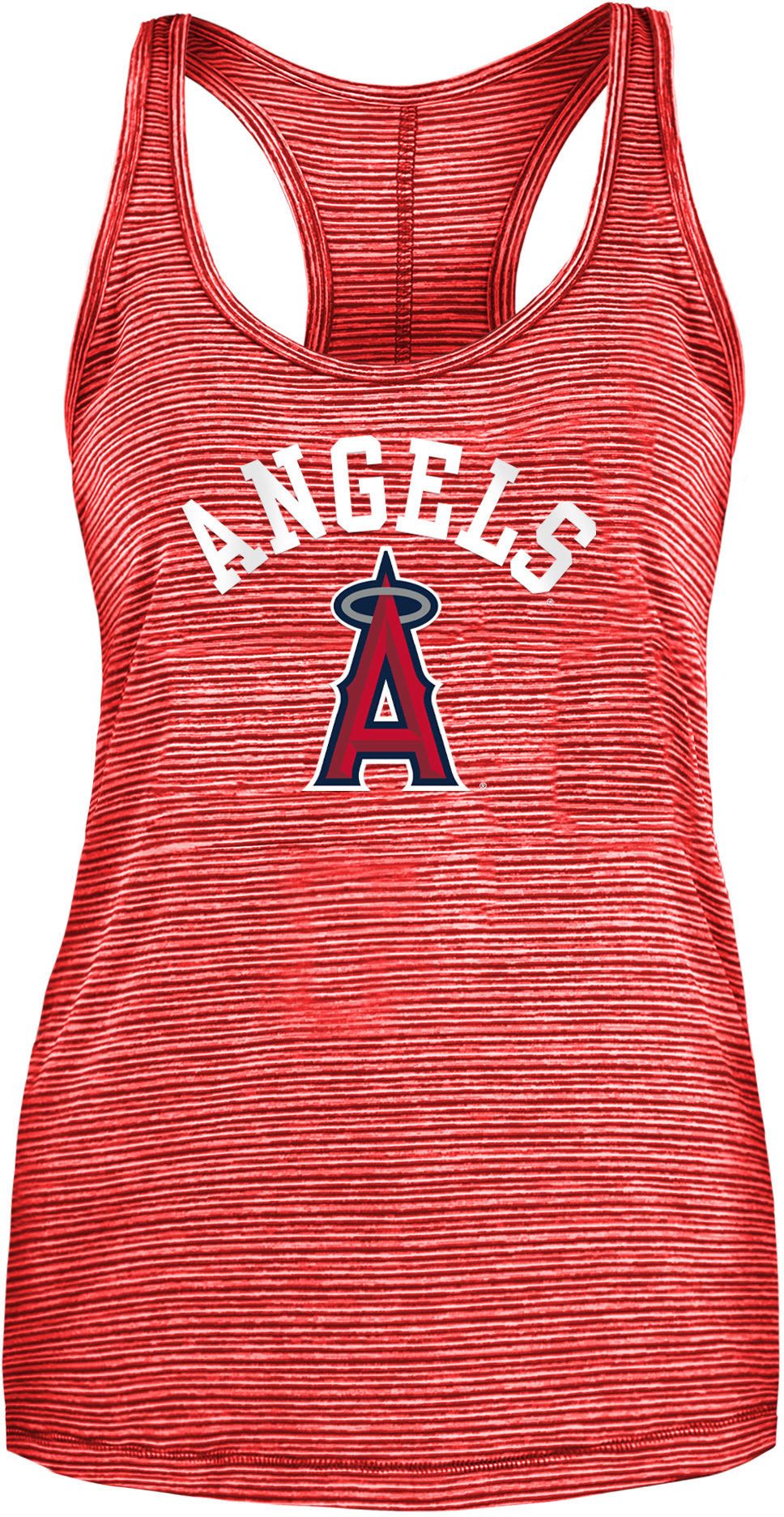 Dick's Sporting Goods New Era Women's Los Angeles Angels Red Activewear Tank  Top