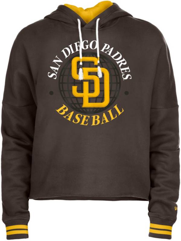 San Diego Padres New Era Women's 2022 City Connect Pullover Hoodie - Black