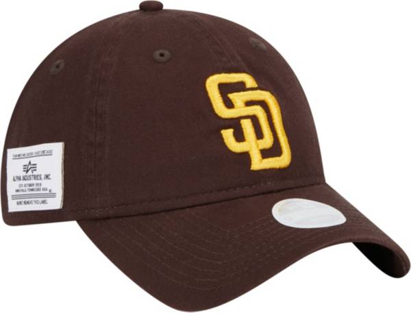 New Era 9TWENTY San Diego Padres Bouquet Women Snapback Hat Official Team Colors