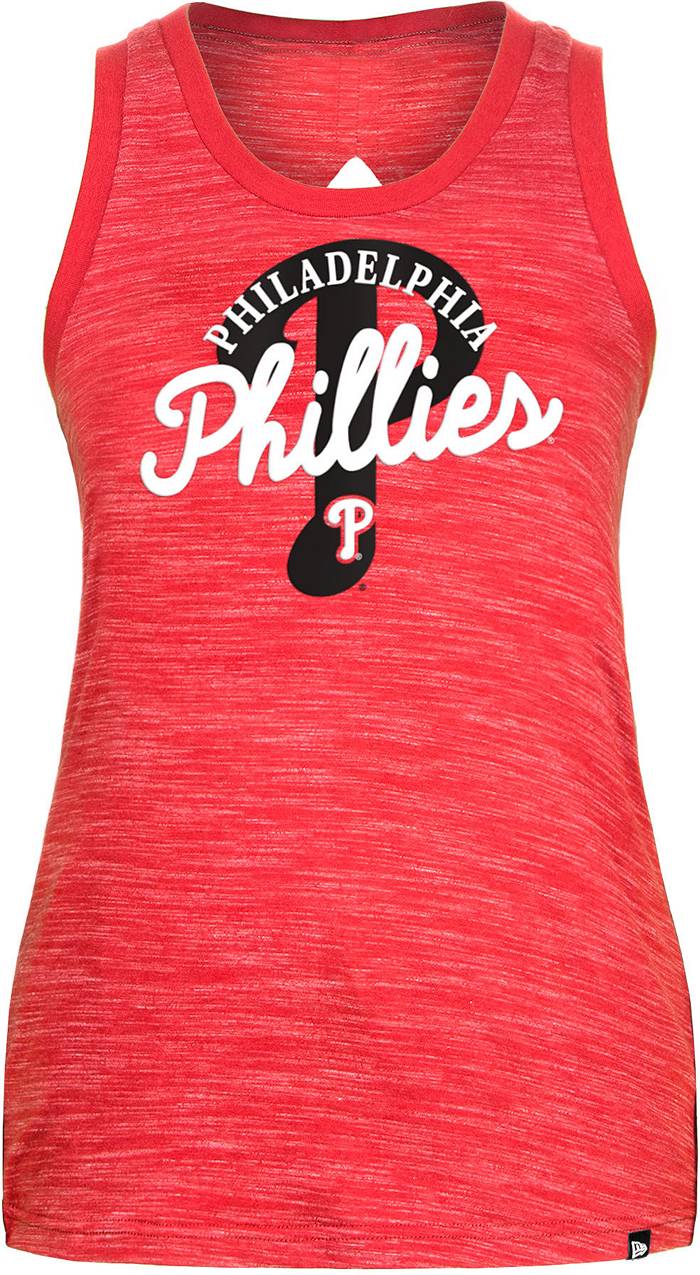 Nike Women's Replica Philadelphia Phillies Red Blank Cool Base Jersey