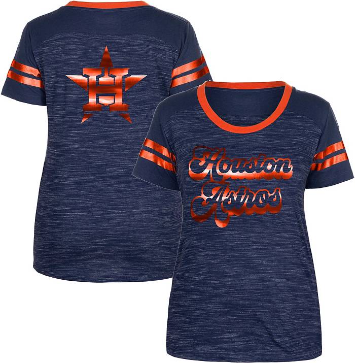 New Era Women's Houston Astros Navy T-Shirt