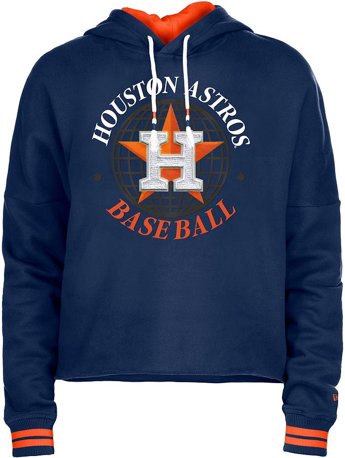 Houston Astros New Era Women's Team Raglan V-Neck T-Shirt - Navy