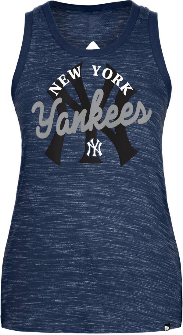 New Era Women's New York Yankees Navy Tank Top product image