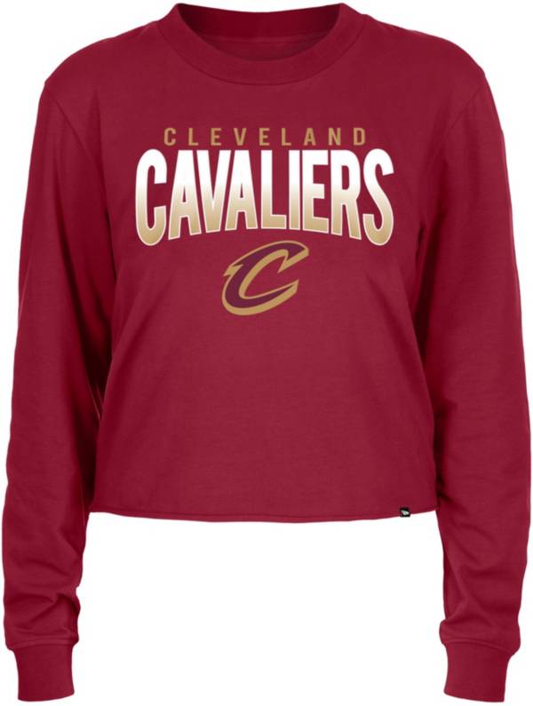 Nike Cleveland Cavaliers Logo Essential Hooded Pullover Red