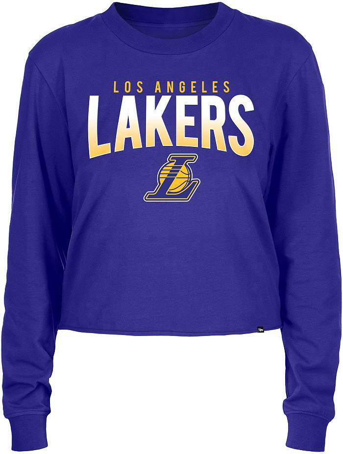 Yellow MAN NBA Los Angeles Lakers Licensed Oversized Cotton T