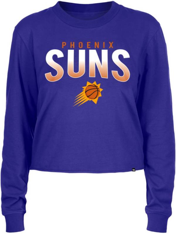 Nike Youth Phoenix Suns Devin Booker #1 Purple Cotton T-Shirt - L (Large)