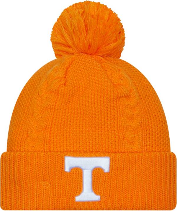 New Era Women's Tennessee Volunteers Tennessee Orange Cable Knit Beanie product image