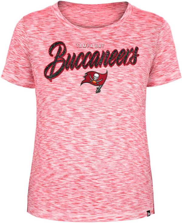 Women's New Era Orange Tampa Bay Buccaneers Classic V-Neck T-Shirt