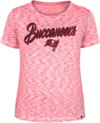 New Era Women's Tampa Bay Buccaneers Color Block Grey T-Shirt