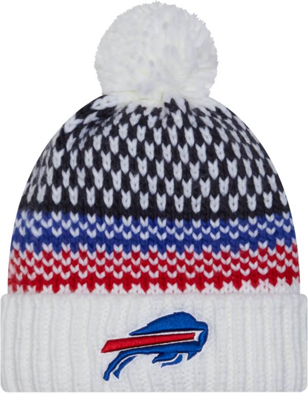 New Era, Accessories, Buffalo Bills New Era Pom Cuffed Knit Hat